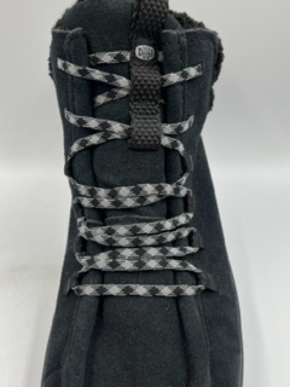 NEW Hey Dude Water Repellant Boots Women’s 11 High top Black Suede NWT - Picture 10 of 12